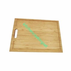 非スリップの木製のまな板、ジュースの溝が付いている専門の木製のまな板